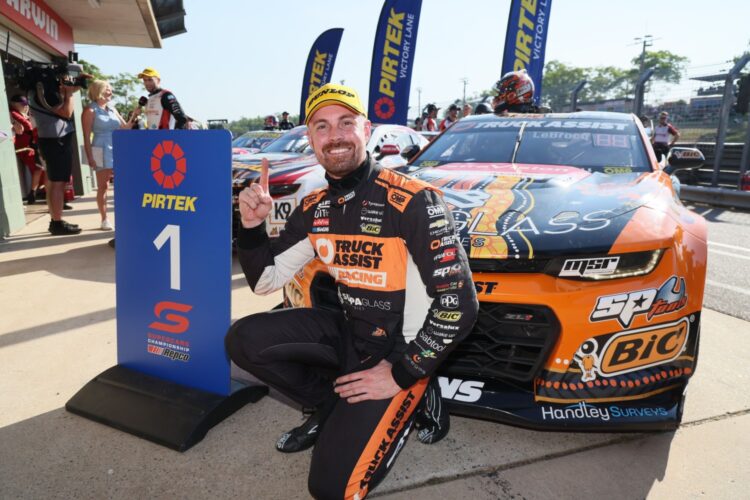 Supercars: Le Brocq takes fairytale Darwin win in Race 15