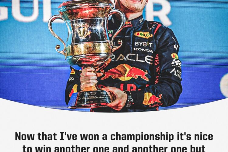 F1: Verstappen wants more competition