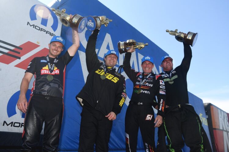 NHRA: Hagan, Millican, Coughlin win Mile-High Nationals