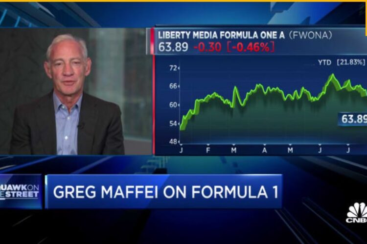 Video: Greg Maffei on CNBC – Very Bullish on F1