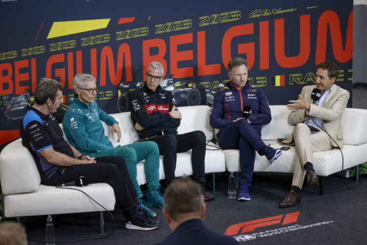 F1: Belgian GP Team Representative Press Conference