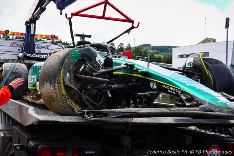 F1: Scenes from the 2023 Belgian GP Sprint Race at Spa