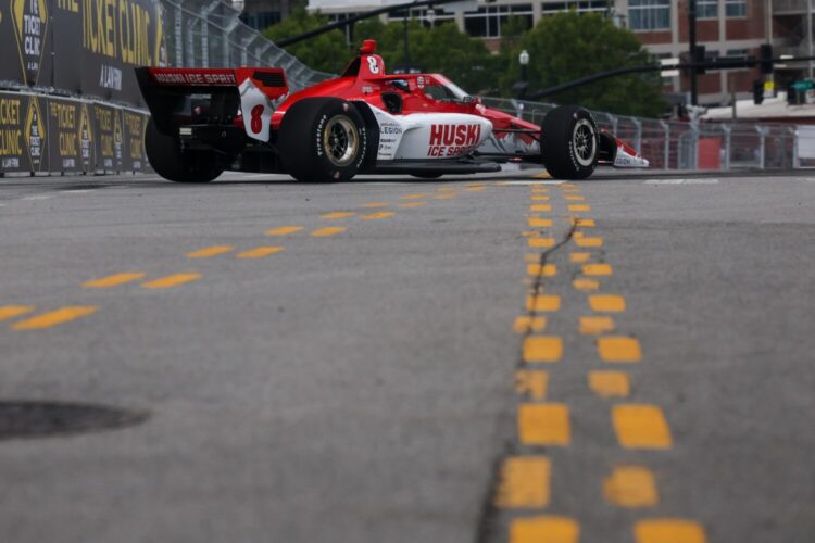 IndyCar: Ericsson Fastest in Nashville Rain-hit Practice 2