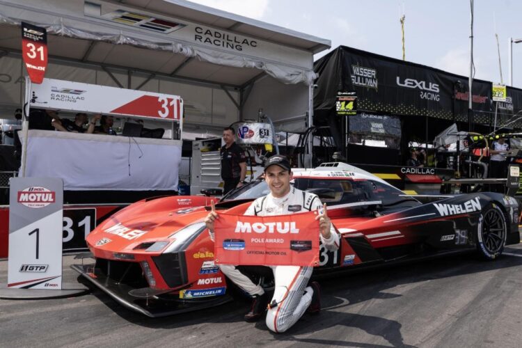 IMSA: Derani puts Cadillac on pole at Road America