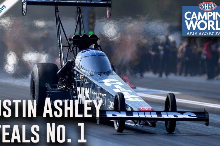 NHRA: Ashley, Capps, and Anderson tops quals in Brainerd