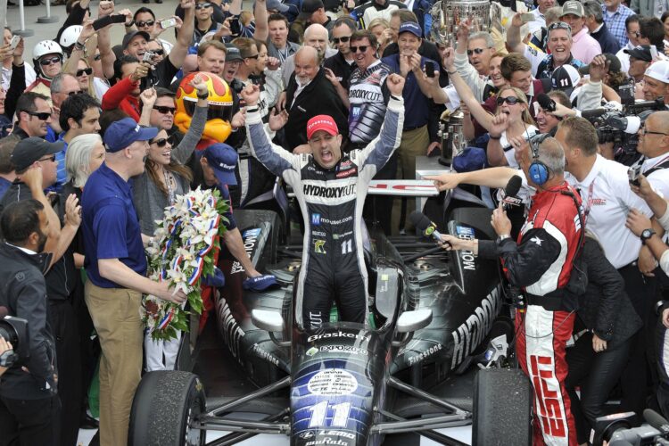 Tony Kanaan wins fastest Indy 500 in history