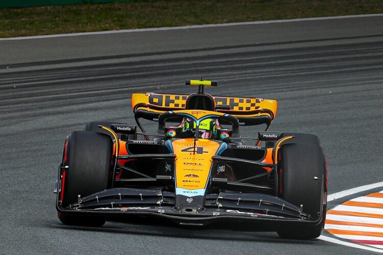 F1: Norris nips Verstappen in Dutch GP Practice 2