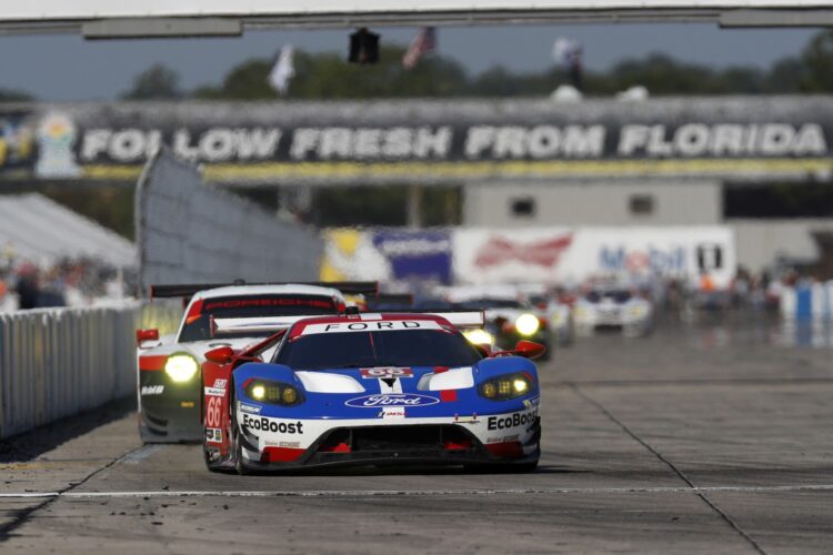 35 Cars on Sebring Test Entry List