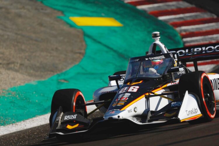 IndyCar: Herta Tops 1st Practice Session at Laguna Seca