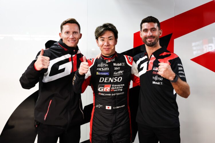 WEC: Kobayashi leads front row lock-out for Toyota at Fuji