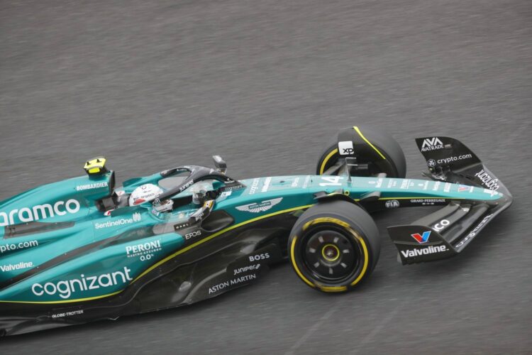 F1: Alonso frustrated with pace of Aston Martin development