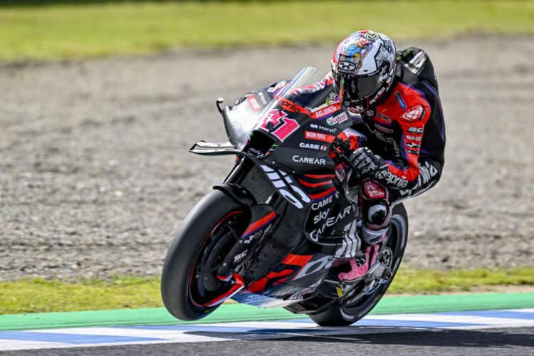 MotoGP: Aprilia teammates 1-2 in Indonesian heat