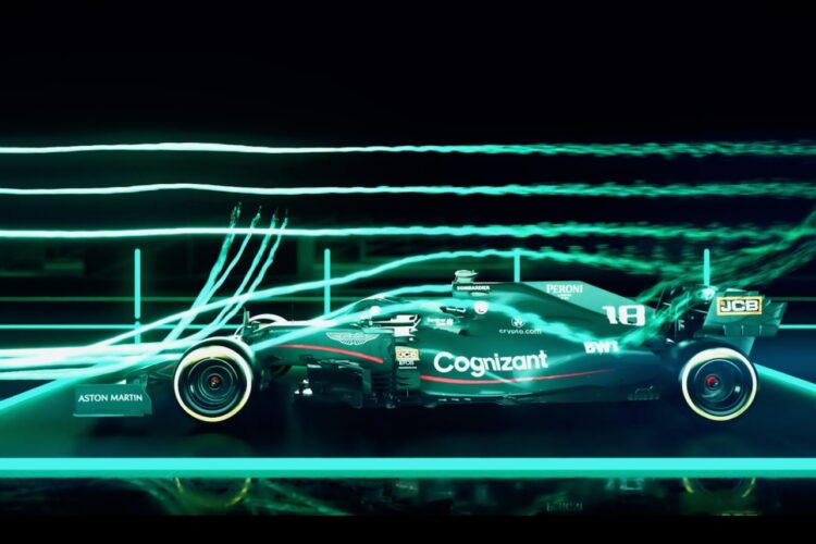 Video: New Aston Martin F1 Wind Tunnel Update