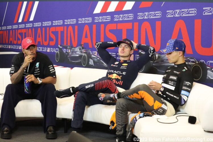 F1: 2023 USGP Post-Race Press Conference