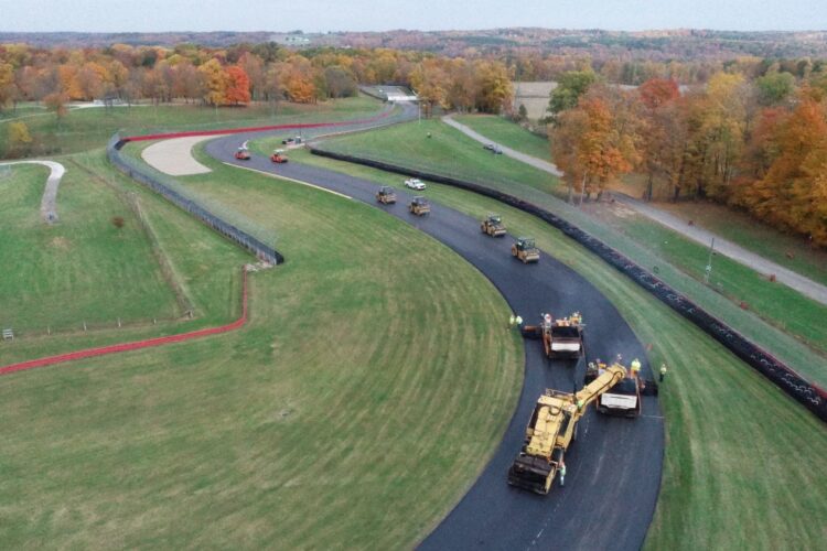 Track News: Mid-Ohio track repaving completed