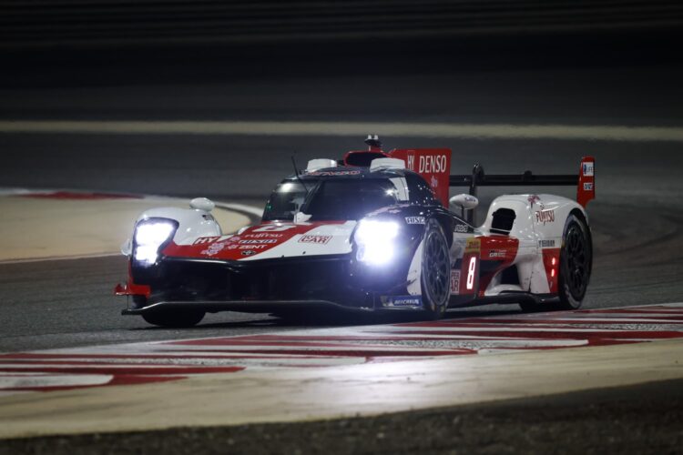 WEC: Toyota 1-2 in Bahrain qualifying