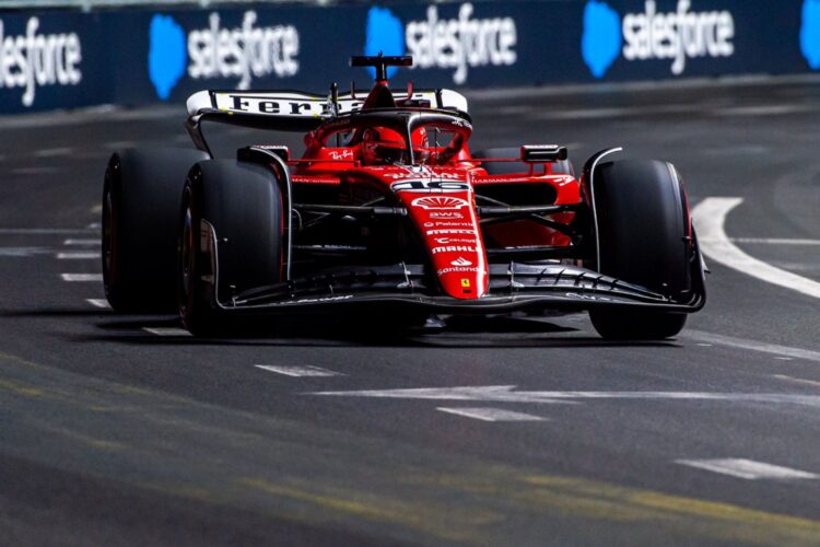 Formula 1 News: Leclerc leads Ferrari 1-2 in Las Vegas FP2