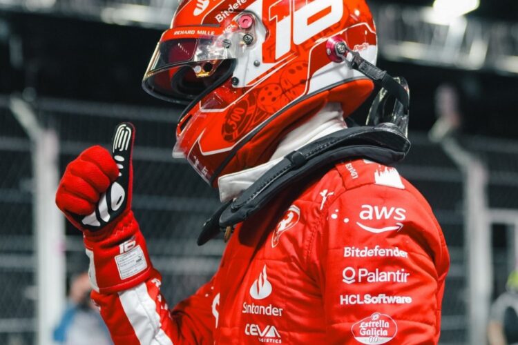 F1 News: Leclerc leads Ferrari 1-2 in Las Vegas GP Qualifying