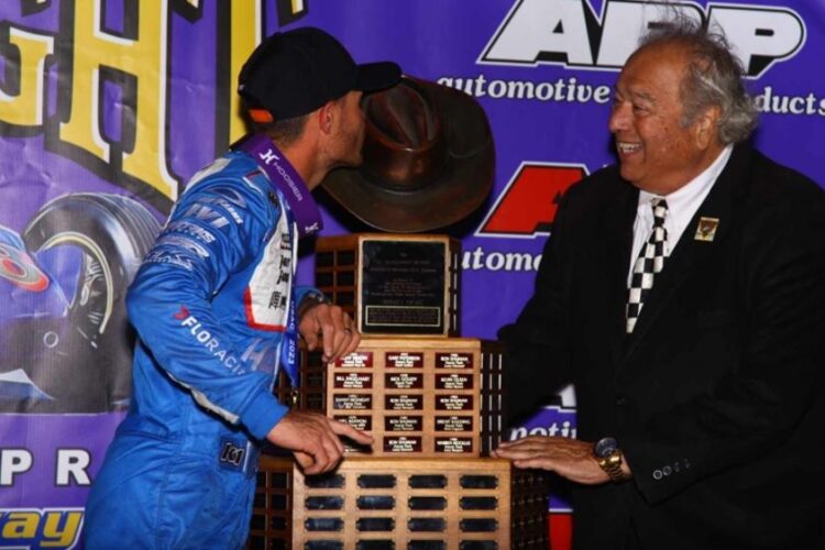 USAC News: Larson wins 4th Turkey Night race