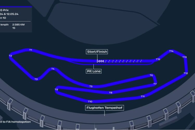 Formula E News: New Berlin track layout revealed