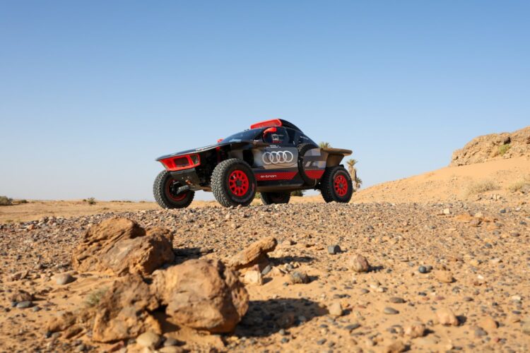 Dakar: Audi RS Q e-tron improved for 2024