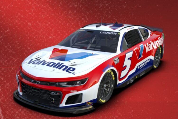 NASCAR News:  Valvoline to sponsor Larson and Byron