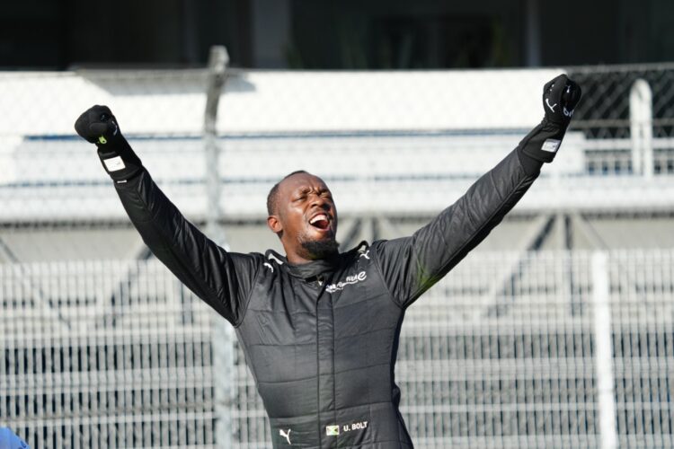 Formula E: Usain Bolt, drives world record-breaking GENBETA