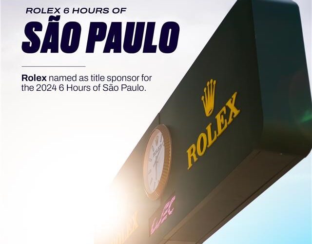 WEC News: Rolex confirmed as Title Sponsor for São Paulo