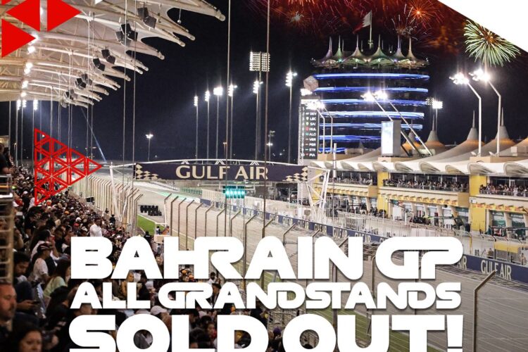 Formula 1 News: Bahrain GP is Sold Out