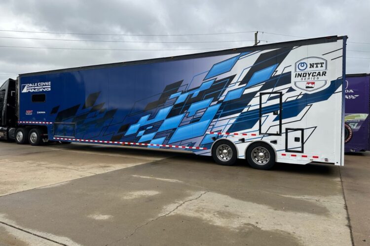 IndyCar News: Fan inspired Dale Coyne Transporter livery