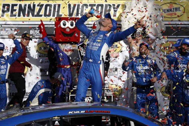 NASCAR News: Vegas Post-Race Press Conference – Larson