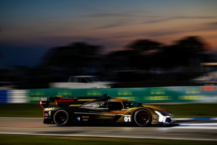 IMSA News: 01 Cadillac on top in 3rd 12 Hours of Sebring Practice