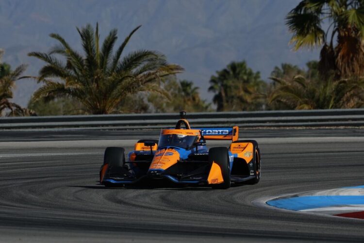 IndyCar: Ilott Fastest in Morning Practice at Thermal Club