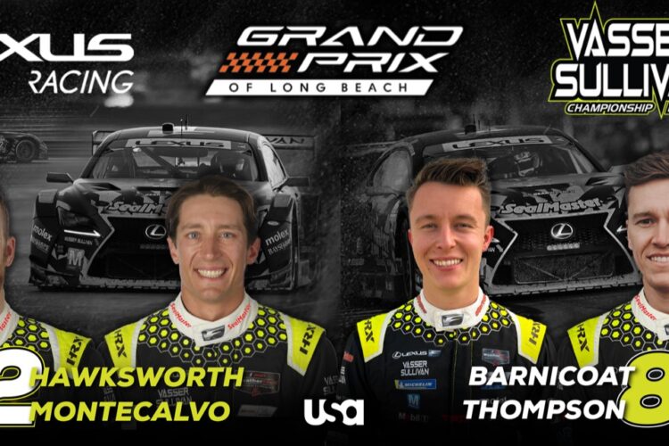 IMSA News: Vasser Sullivan announces drivers for Long Beach