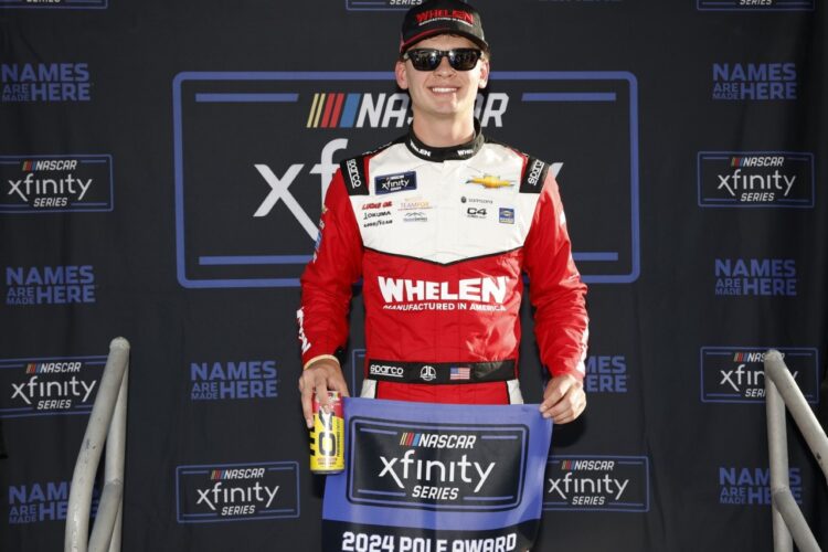 NASCAR News: Jesse Love wins Xfinity the pole in Texas