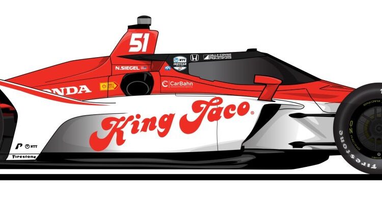IndyCar News: King Taco to Sponsor Nolan Siegel at Long Beach