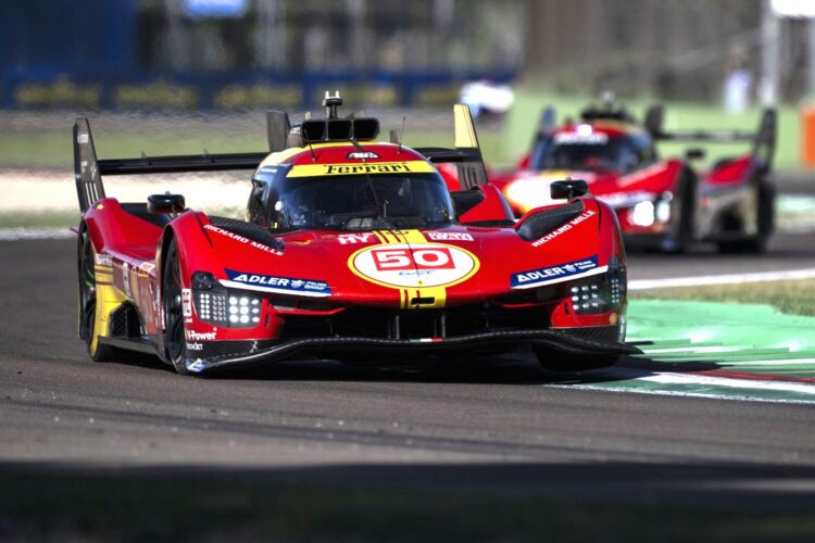 WEC News: Fuoco leads Ferrari 1-2-3 in Imola qualifying