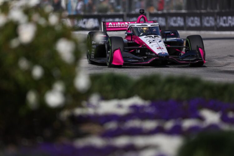 IndyCar: Kirkwood leads Andretti 1-2 in Practice 2 at Long Beach