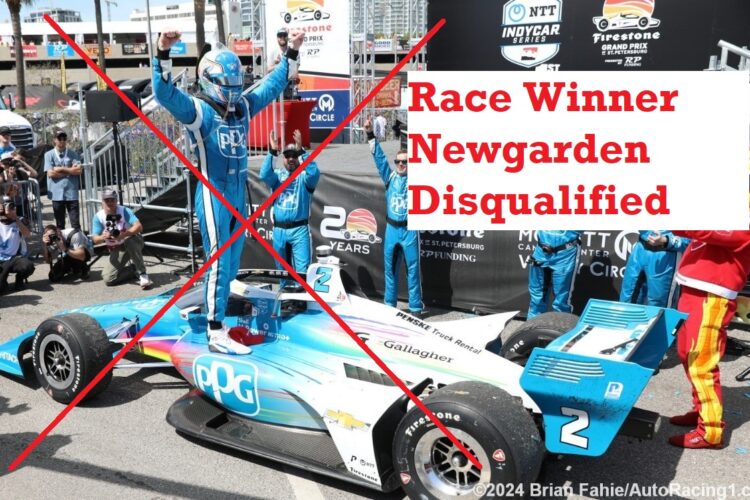 IndyCar News: Penske cars caught cheating in St. Petersburg  (Update)