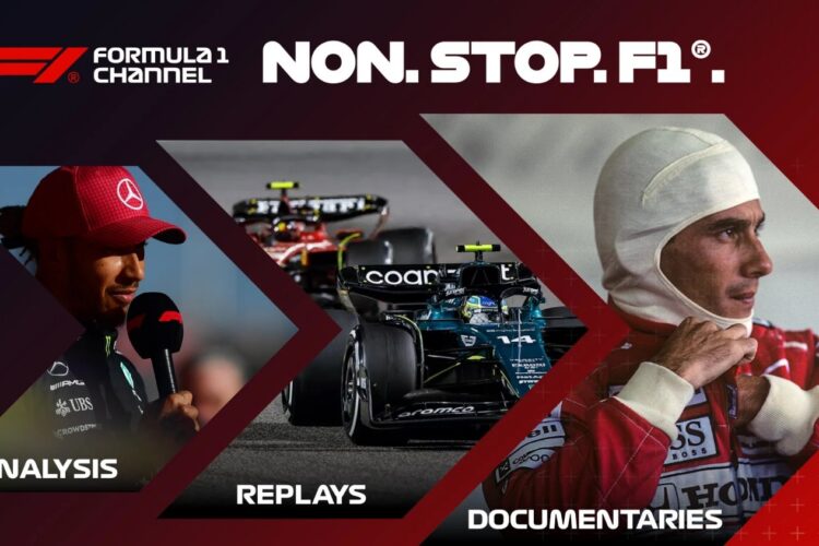 Formula 1 launches free “Formula 1 Channel” in the USA