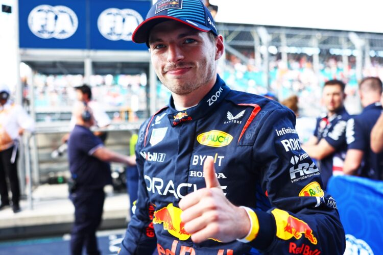Formula 1 News: Verstappen wins pole for Miami Sprint Race
