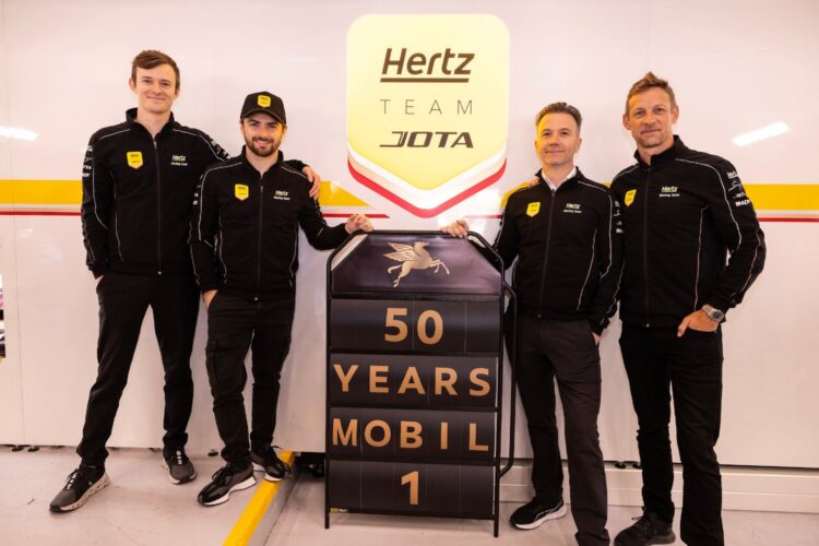 WEC News: Mobil 1 partners with Hertz Team JOTA in WEC 2024