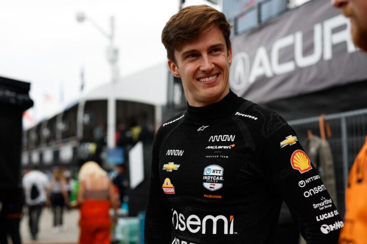 IndyCar:  Arrow McLaren Confirms Pourchaire for 2024 Season