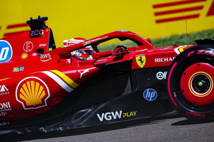 F1 News: Leclerc tops Practice 2 at Imola, Red Bull Struggles