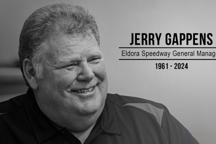 Track News: Race Promoter Jerry Gappens, dead at 63