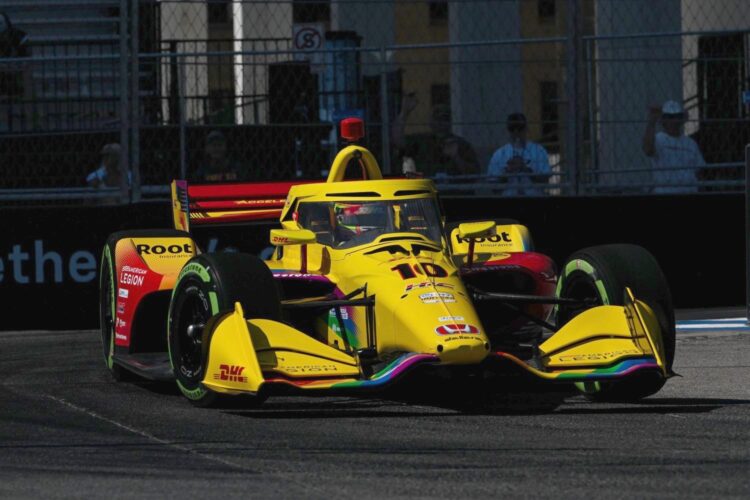 IndyCar News: Palou not Herta tops opening practice for Detroit GP  (Update)