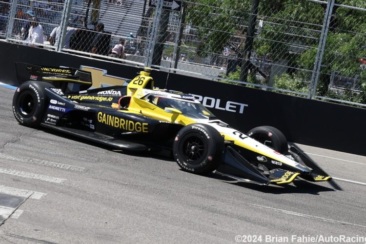 IndyCar News: Colton Herta wins pole for Detroit GP