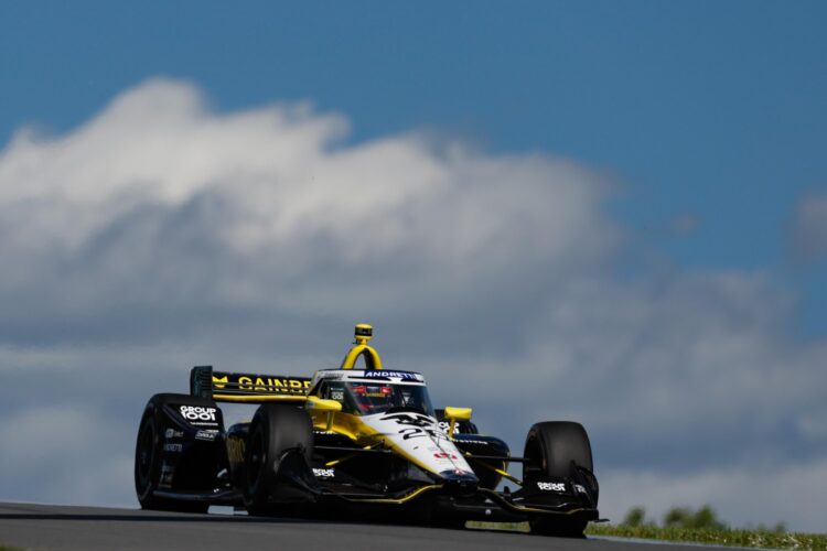 IndyCar: Herta tops Wet Practice 2 at Road America