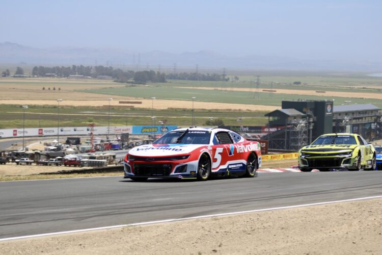 NASCAR News: Larson out duels Truex Jr. to win at Sonoma