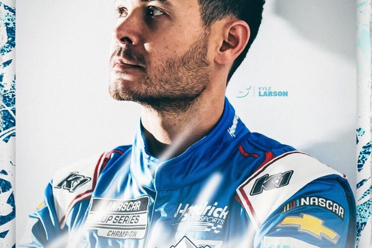 NASCAR News: Larson speeds to pole for Cup race in Iowa